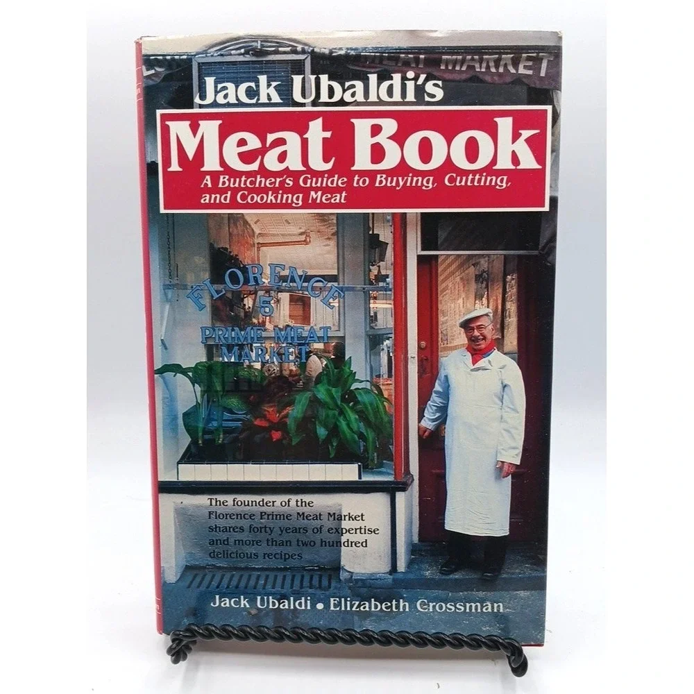 Jack Ubaldi's Meat Book A Butcher's Guide to Buying Cutting and Cooking Meat NOS